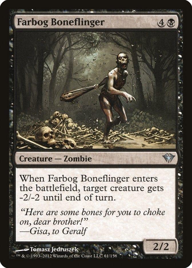 Magic: The Gathering MTG Single Farbog Boneflinger [Dark Ascension]