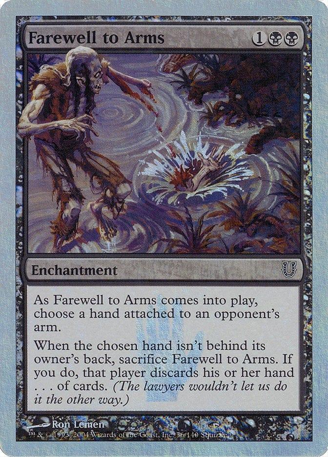 Magic: The Gathering MTG Single Farewell to Arms [Unhinged]