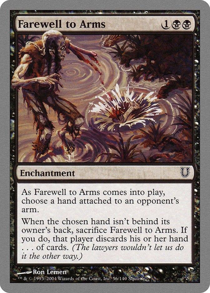 Magic: The Gathering MTG Single Farewell to Arms [Unhinged]
