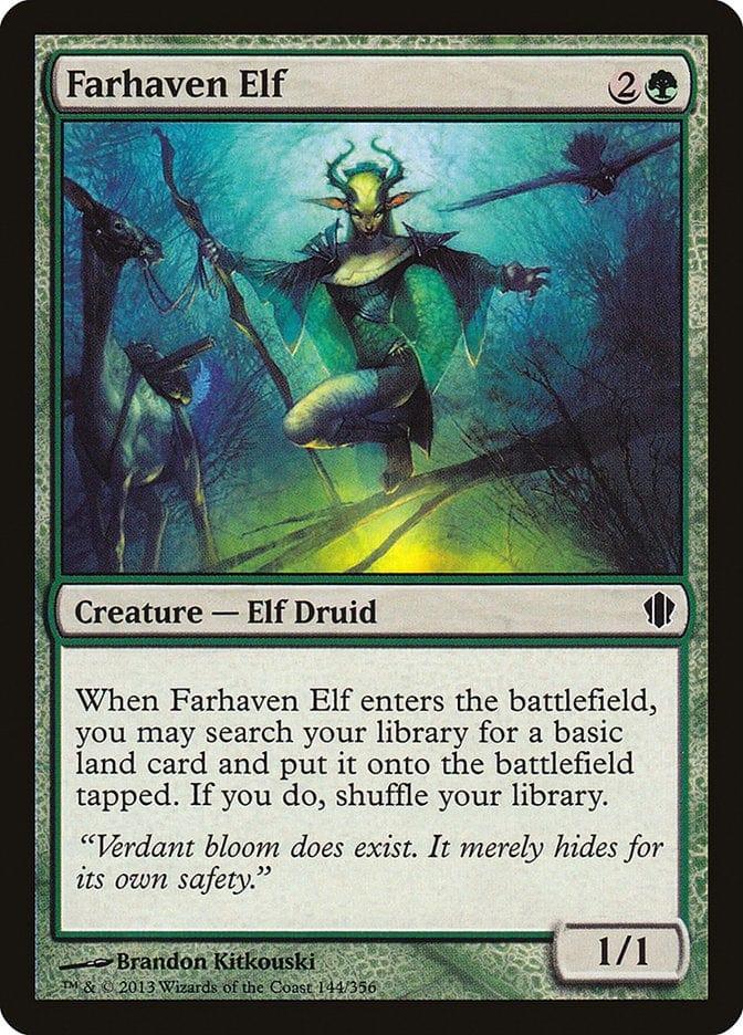 Magic: The Gathering MTG Single Farhaven Elf [Commander 2013]