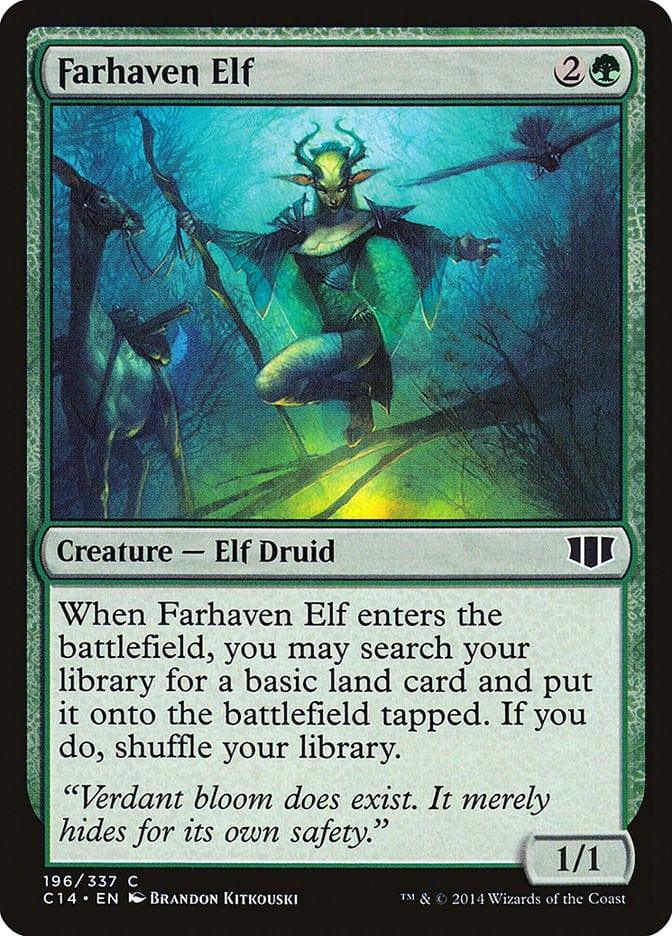Magic: The Gathering MTG Single Farhaven Elf [Commander 2014]
