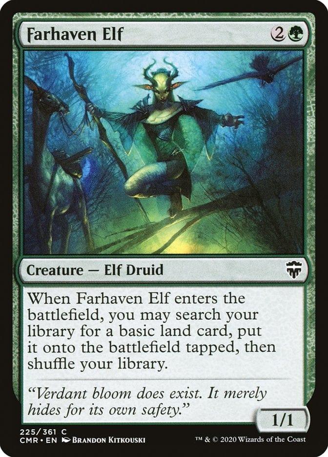 Magic: The Gathering MTG Single Farhaven Elf [Commander Legends]