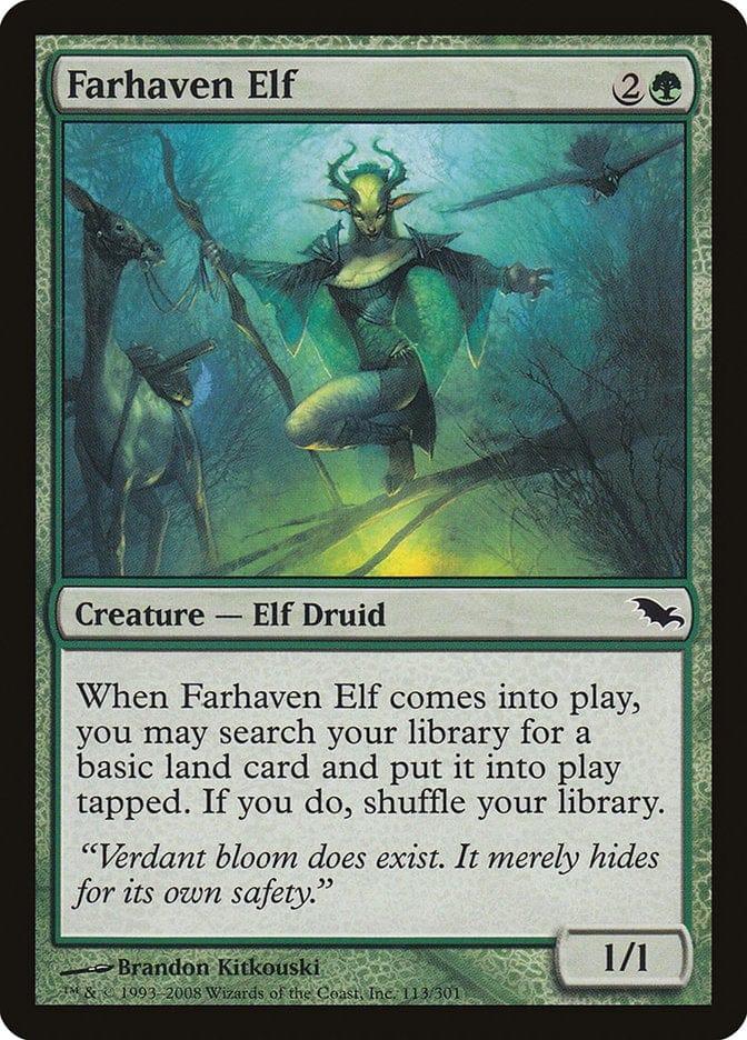Magic: The Gathering MTG Single Farhaven Elf [Shadowmoor]