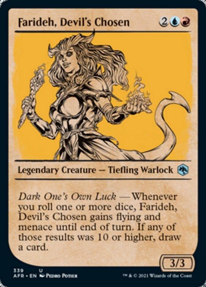 Magic: The Gathering MTG Single Farideh, Devil's Chosen (Showcase) [Dungeons & Dragons: Adventures in the Forgotten Realms]