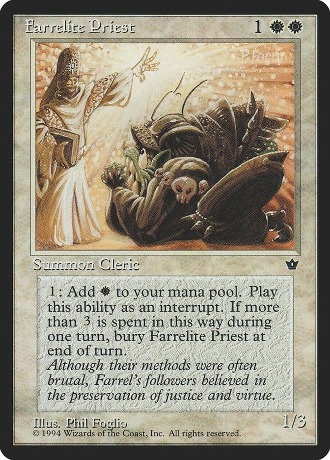 Magic: The Gathering MTG Single Farrelite Priest [Fallen Empires]