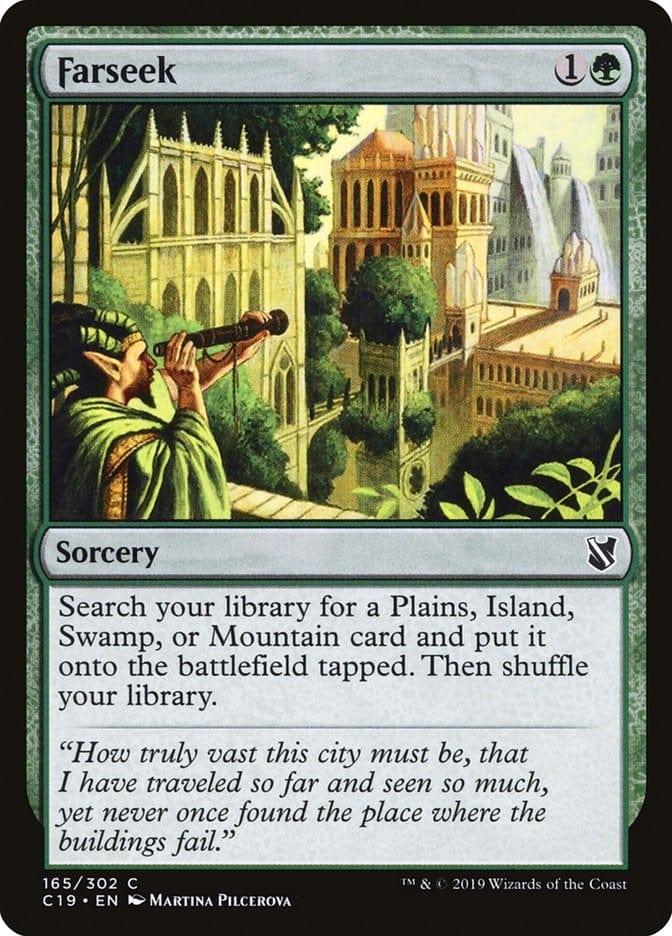 Magic: The Gathering MTG Single Farseek [Commander 2019]