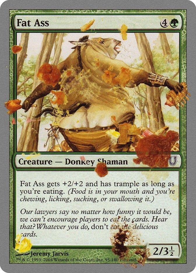 Magic: The Gathering MTG Single Fat Ass [Unhinged]