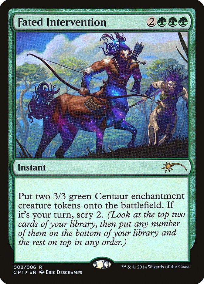 Magic: The Gathering MTG Single Fated Intervention [Magic 2015 Clash Pack]