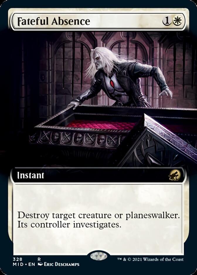 Magic: The Gathering MTG Single Fateful Absence (Extended) [Innistrad: Midnight Hunt]