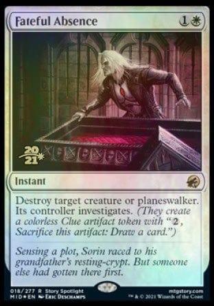 Magic: The Gathering MTG Single Fateful Absence [Innistrad: Midnight Hunt Prerelease Promos]