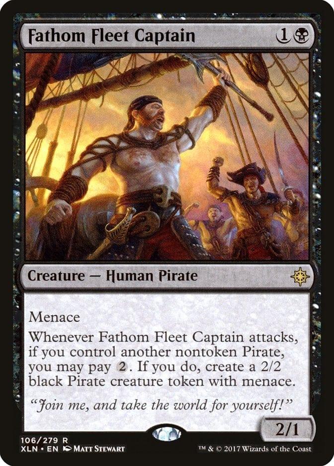 Magic: The Gathering MTG Single Fathom Fleet Captain [Ixalan]