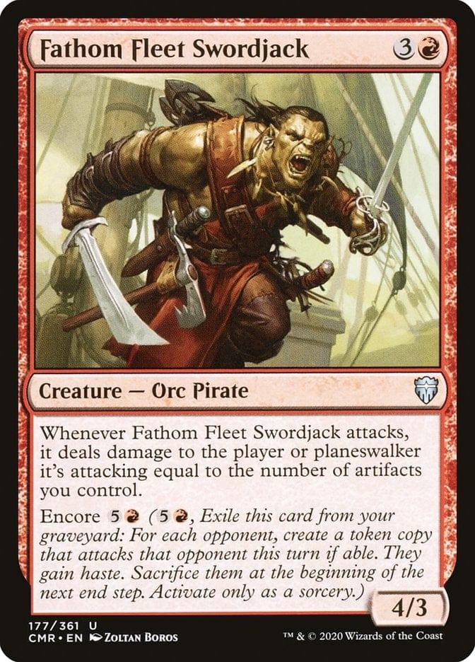 Magic: The Gathering MTG Single Fathom Fleet Swordjack [Commander Legends]