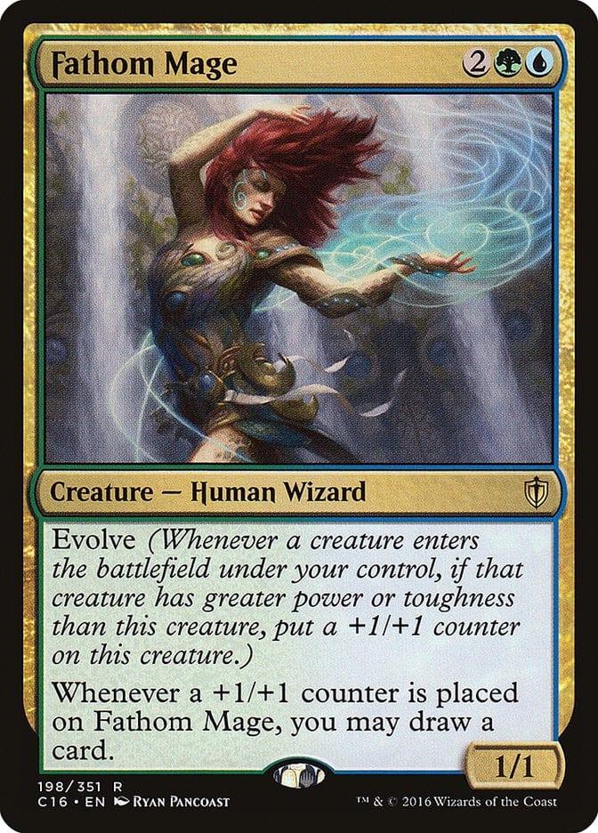 Magic: The Gathering MTG Single Fathom Mage [Commander 2016]
