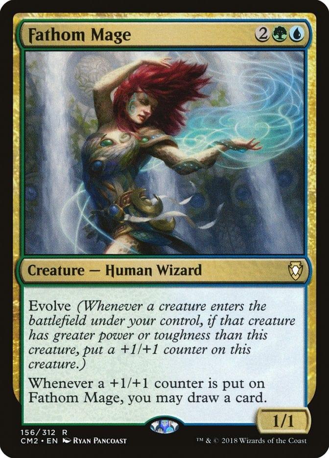 Magic: The Gathering MTG Single Fathom Mage [Commander Anthology Volume II]
