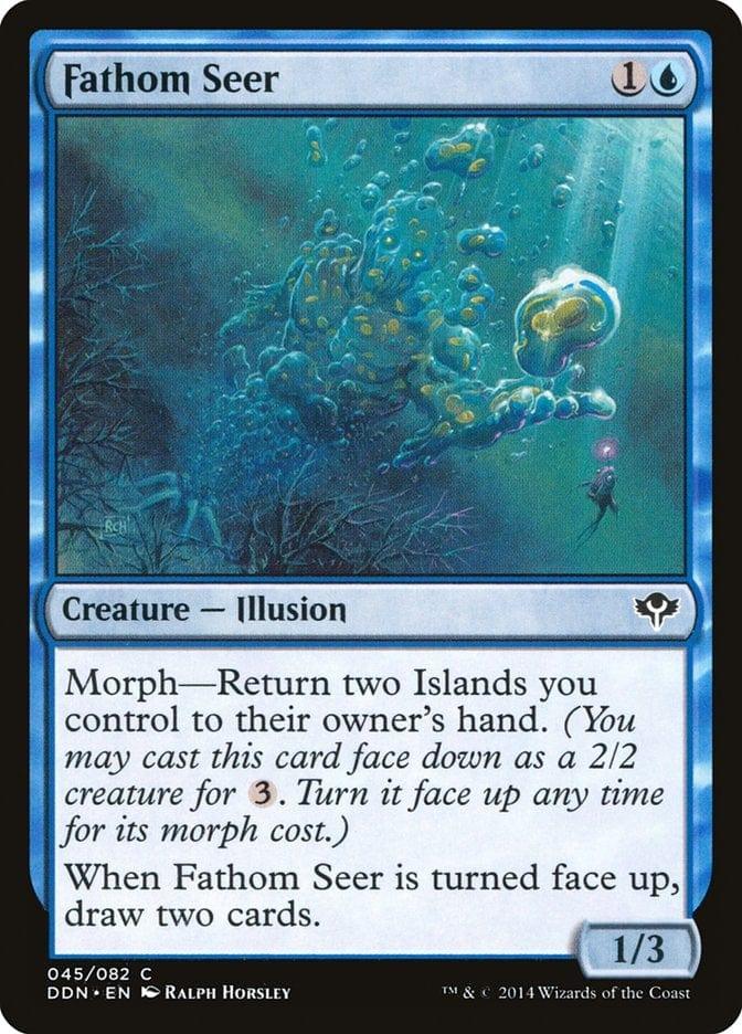 Magic: The Gathering MTG Single Fathom Seer [Duel Decks: Speed vs. Cunning]