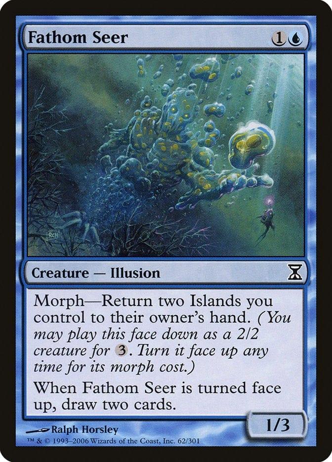 Magic: The Gathering MTG Single Fathom Seer [Time Spiral]