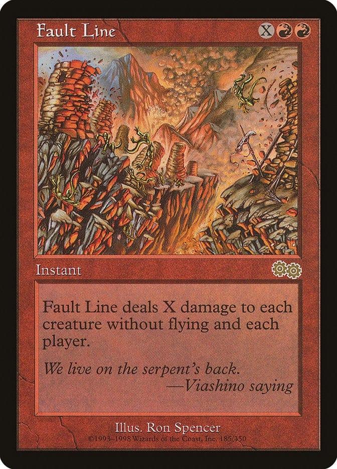 Magic: The Gathering MTG Single Fault Line [Urza's Saga]