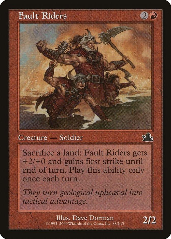 Magic: The Gathering MTG Single Fault Riders [Prophecy]