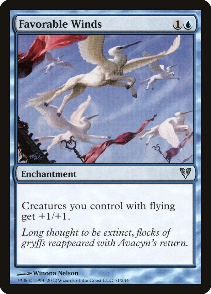 Magic: The Gathering MTG Single Favorable Winds [Avacyn Restored]