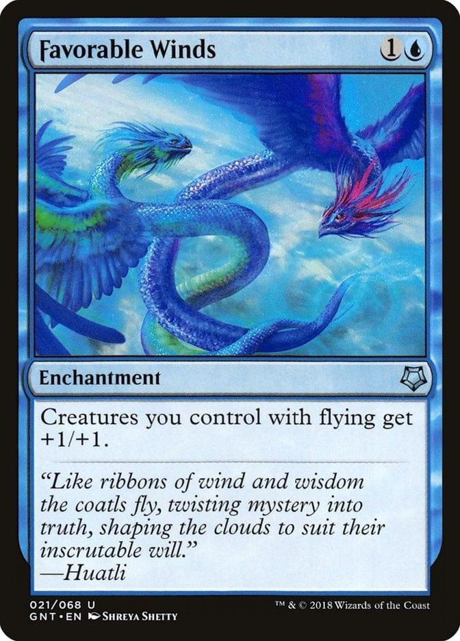 Magic: The Gathering MTG Single Favorable Winds [Game Night]