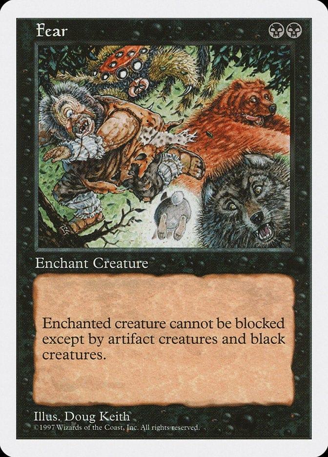 Magic: The Gathering MTG Single Fear [Fifth Edition]