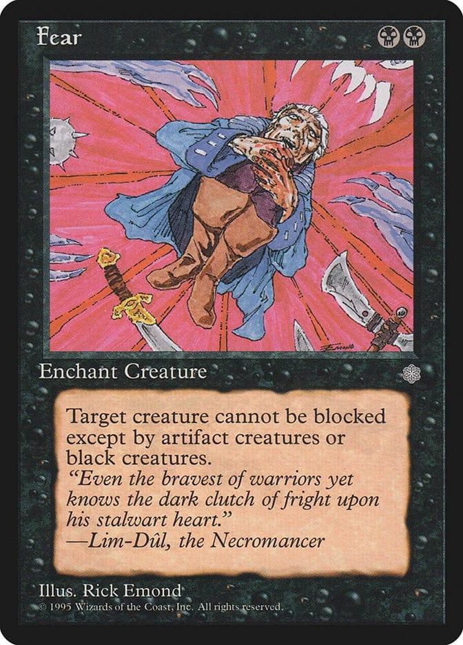 Magic: The Gathering MTG Single Fear [Ice Age]