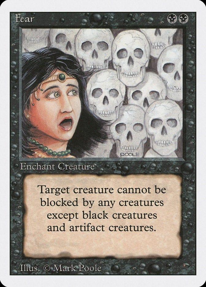 Magic: The Gathering MTG Single Fear [Revised Edition]