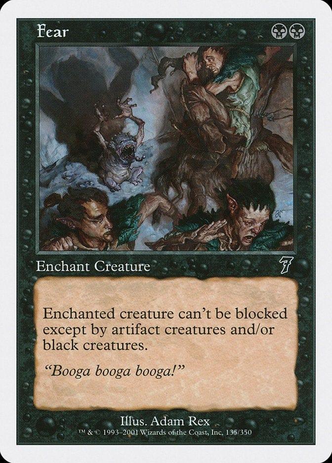 Magic: The Gathering MTG Single Fear [Seventh Edition]