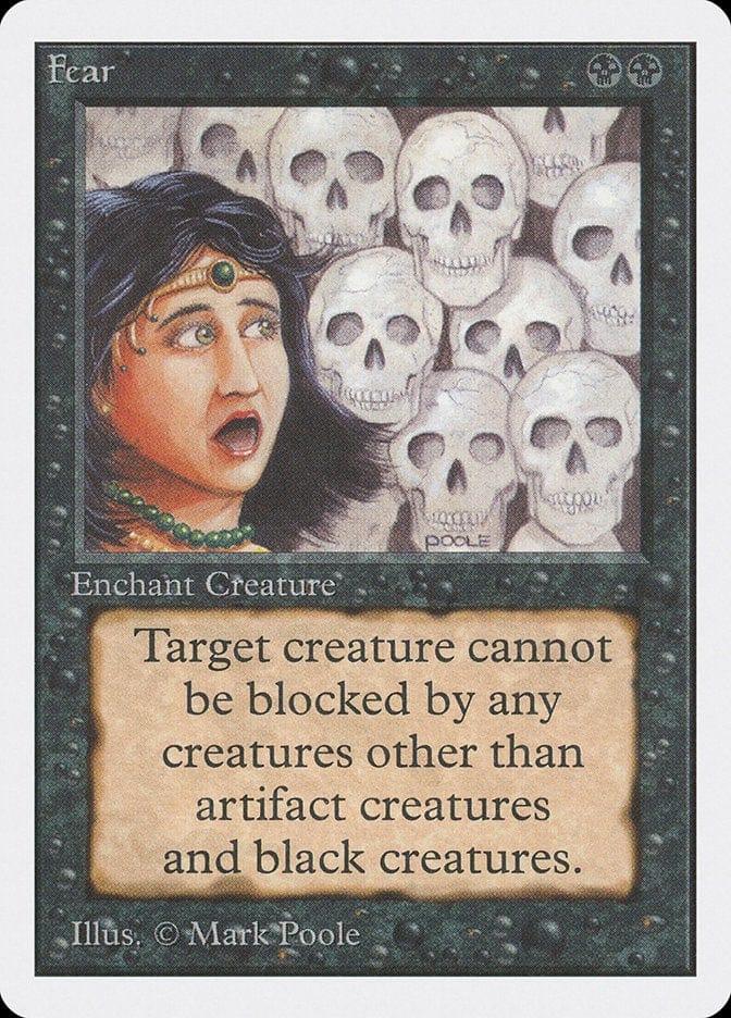 Magic: The Gathering MTG Single Fear [Unlimited Edition]