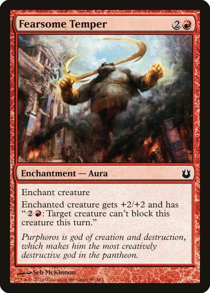 Magic: The Gathering MTG Single Fearsome Temper [Born of the Gods]