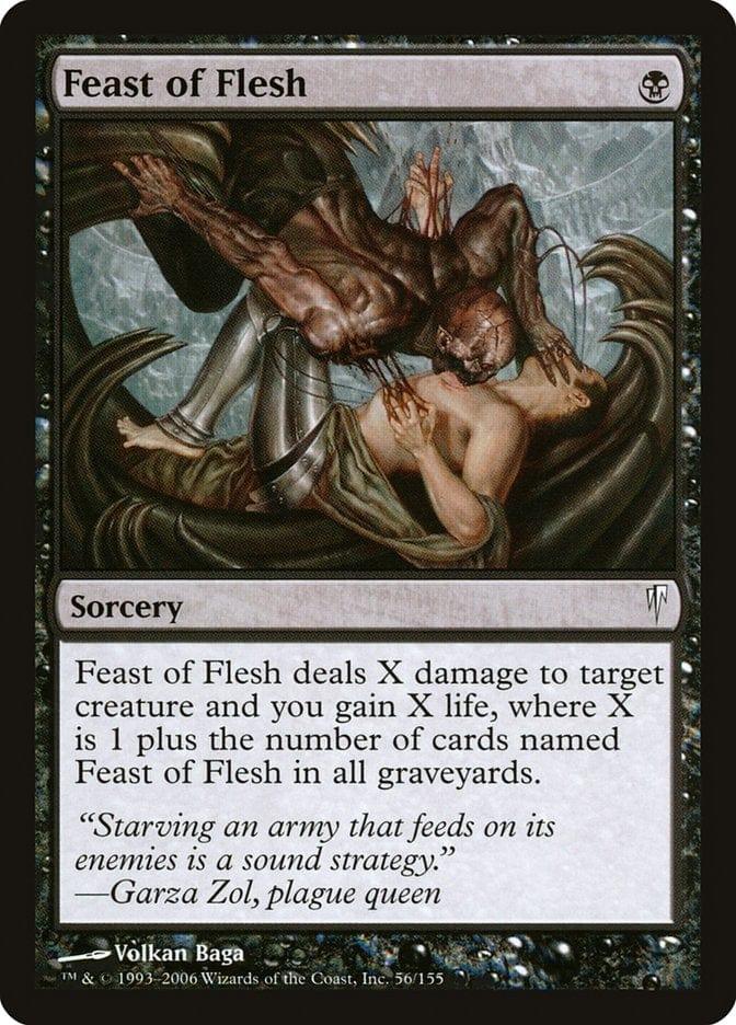Magic: The Gathering MTG Single Feast of Flesh [Coldsnap]