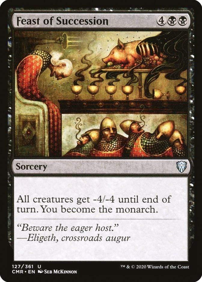 Magic: The Gathering MTG Single Feast of Succession [Commander Legends]