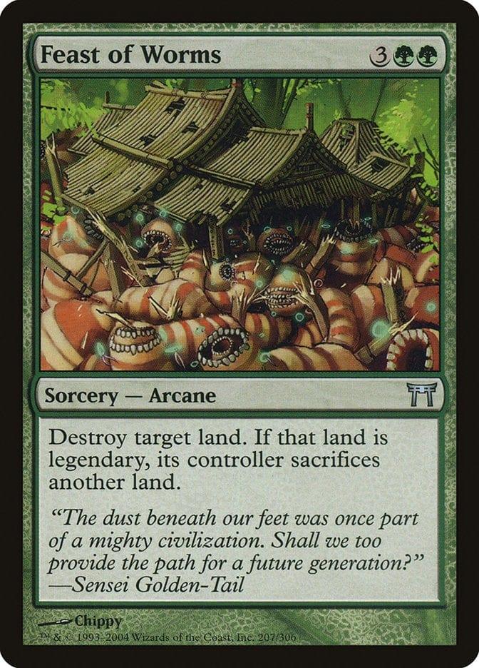 Magic: The Gathering MTG Single Feast of Worms [Champions of Kamigawa]