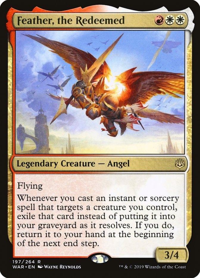 Magic: The Gathering MTG Single Feather, the Redeemed [War of the Spark]