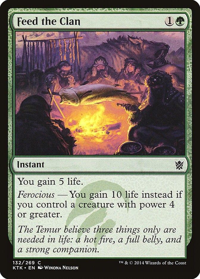Magic: The Gathering MTG Single Feed the Clan [Khans of Tarkir]