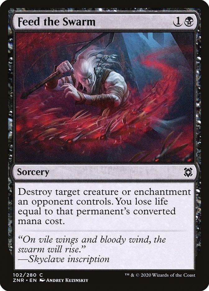 Magic: The Gathering MTG Single Feed the Swarm [Zendikar Rising]