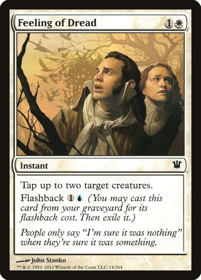 Magic: The Gathering MTG Single Feeling of Dread [Innistrad]