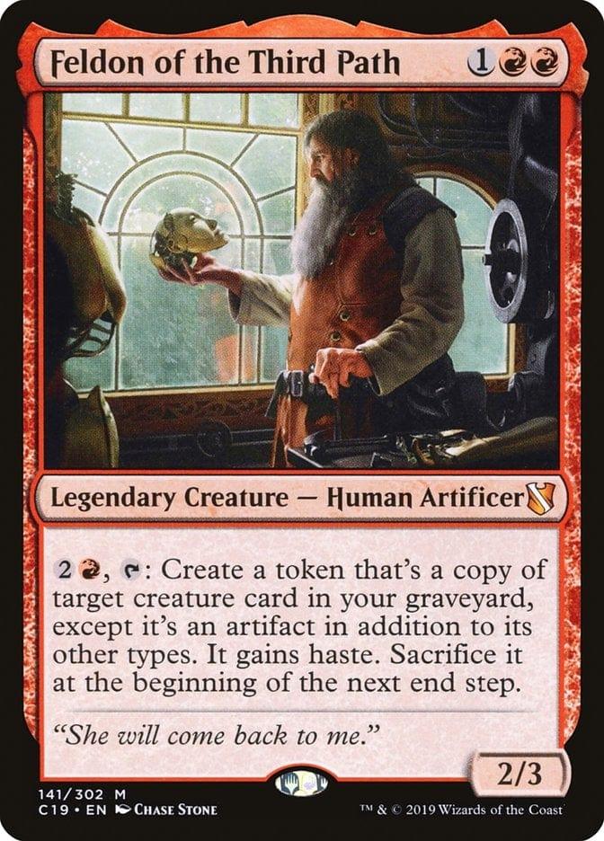 Magic: The Gathering MTG Single Feldon of the Third Path [Commander 2019]