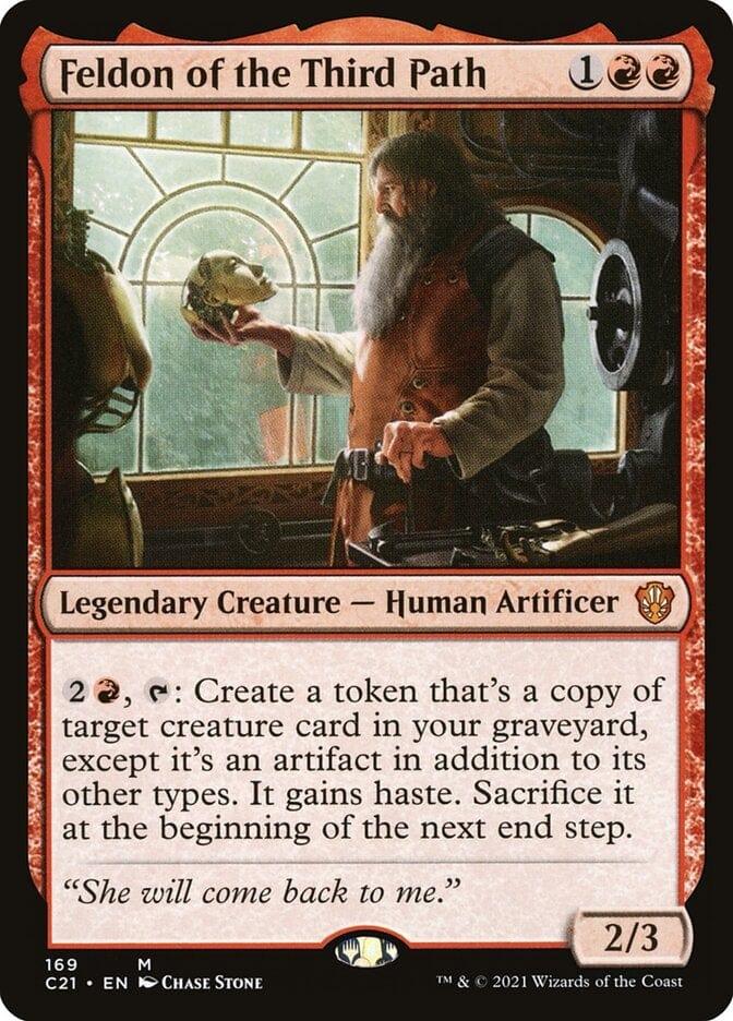 Magic: The Gathering MTG Single Feldon of the Third Path [Commander 2021]
