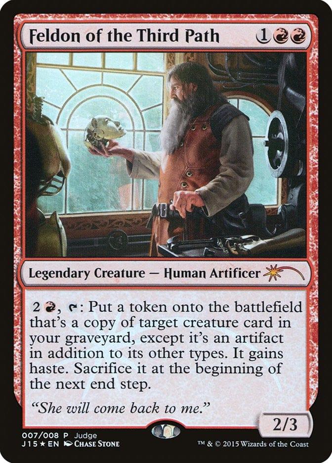 Magic: The Gathering MTG Single Feldon of the Third Path [Judge Gift Cards 2015]