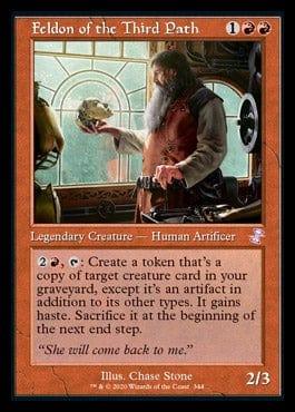 Magic: The Gathering MTG Single Feldon of the Third Path (Timeshifted) [Time Spiral Remastered]