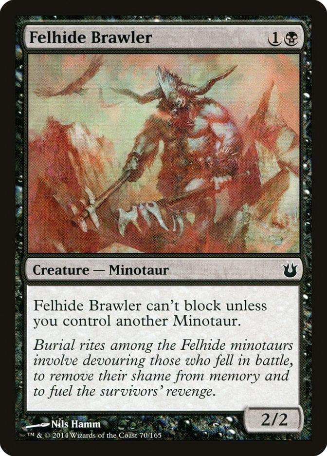 Magic: The Gathering MTG Single Felhide Brawler [Born of the Gods]