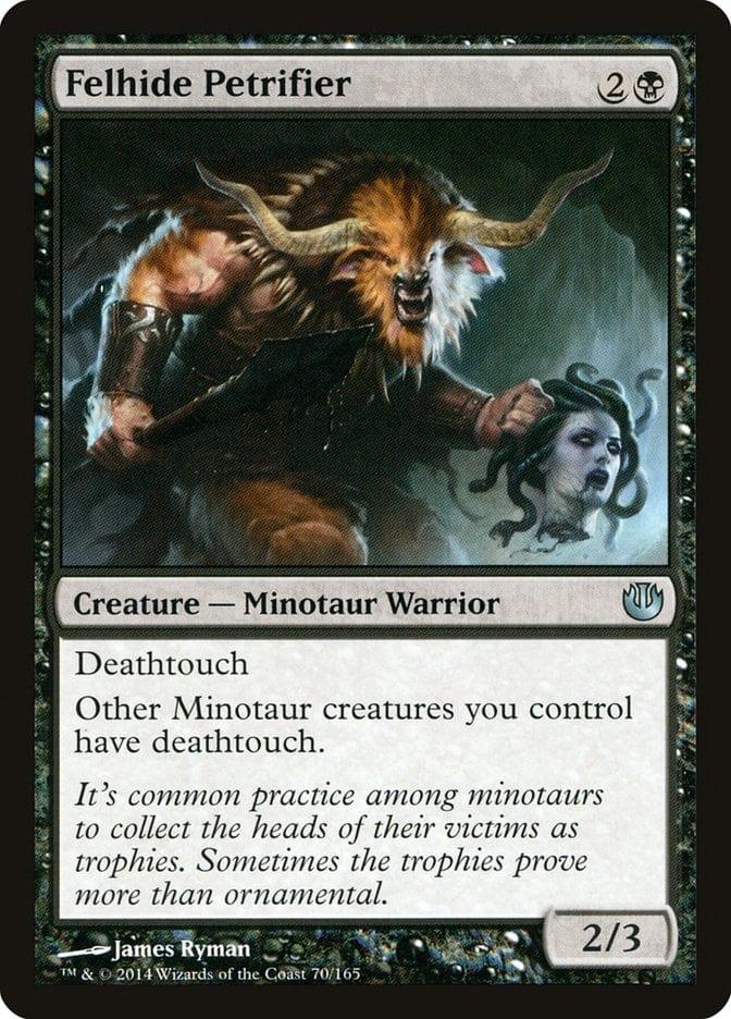 Magic: The Gathering MTG Single Felhide Petrifier [Journey into Nyx]
