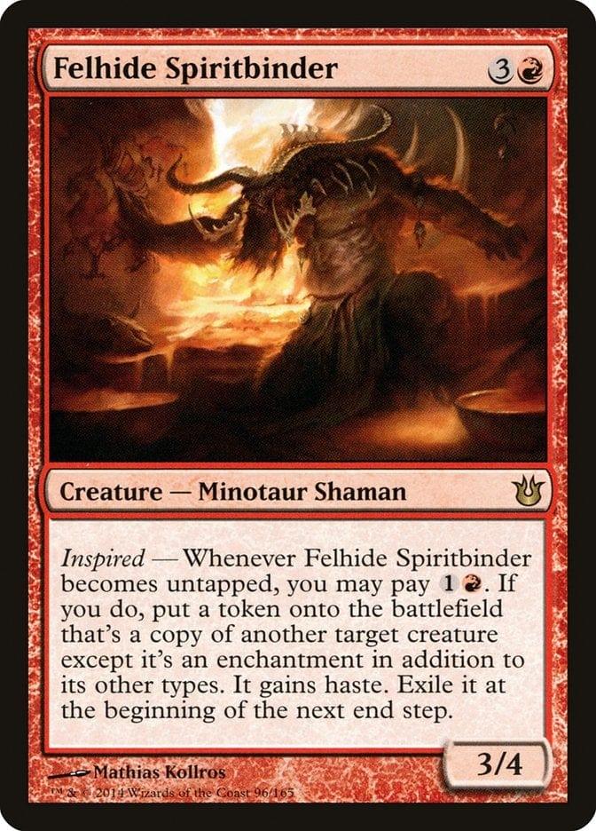 Magic: The Gathering MTG Single Felhide Spiritbinder [Born of the Gods]