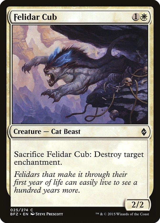 Magic: The Gathering MTG Single Felidar Cub [Battle for Zendikar]