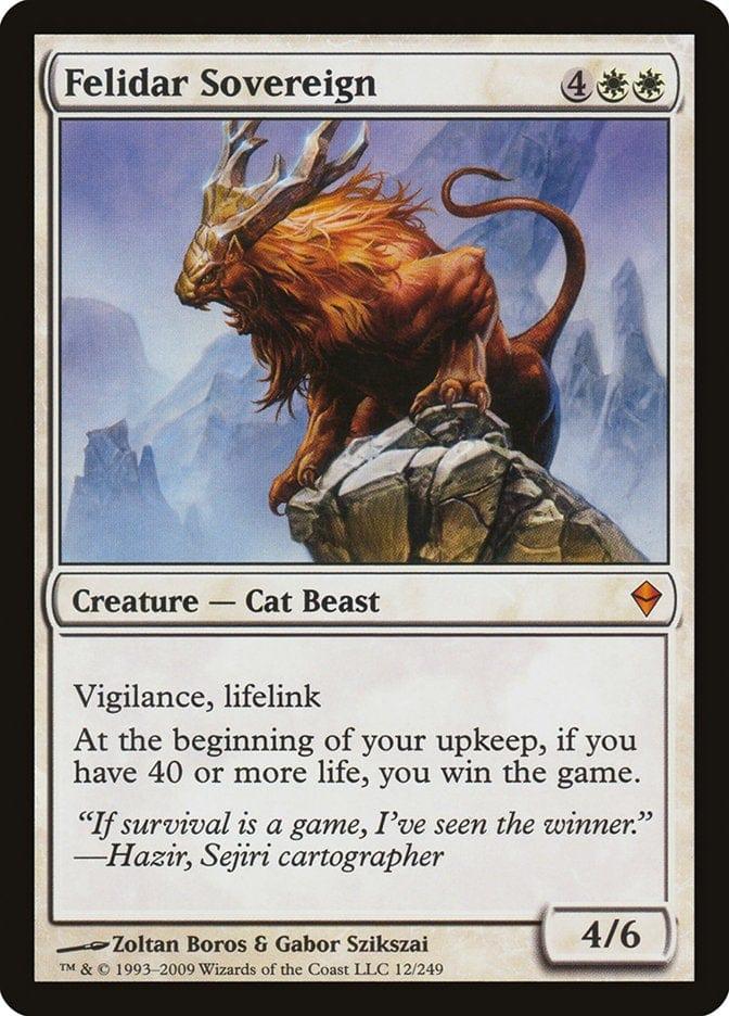 Magic: The Gathering MTG Single Felidar Sovereign [Zendikar]