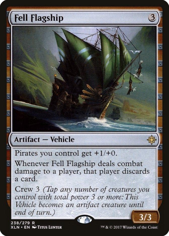 Magic: The Gathering MTG Single Fell Flagship [Ixalan]
