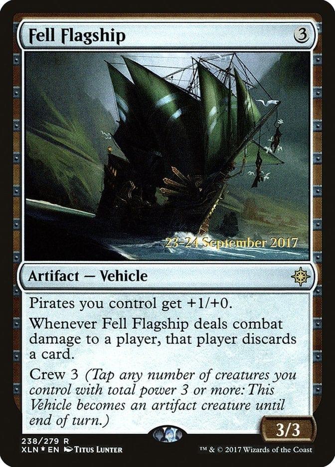 Magic: The Gathering MTG Single Fell Flagship  [Ixalan Prerelease Promos]
