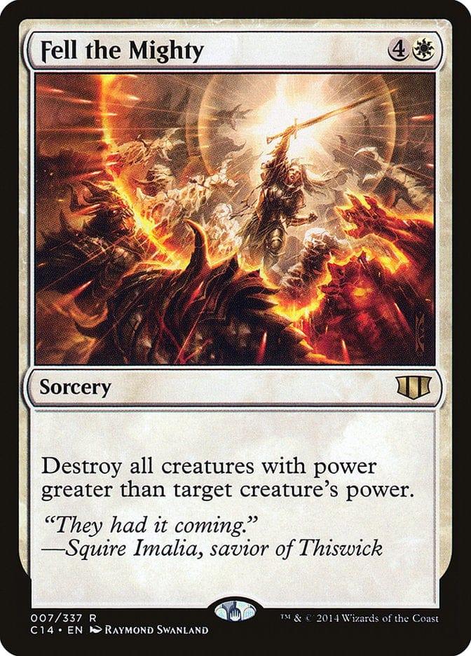Magic: The Gathering MTG Single Fell the Mighty [Commander 2014]