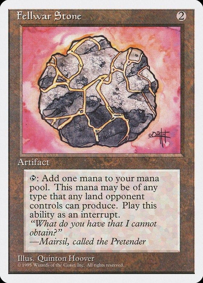 Magic: The Gathering MTG Single Fellwar Stone [Fourth Edition]